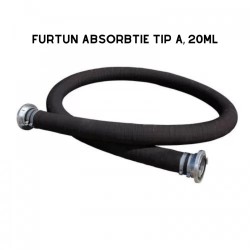 Furtun absorbtie tip A cauciuc cu insertie metalica (20ml) - 10 BAR