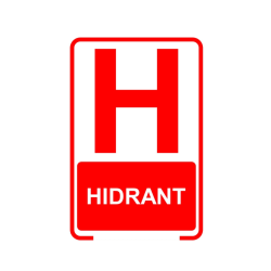 Indicator autocolant hidrant (200x200)