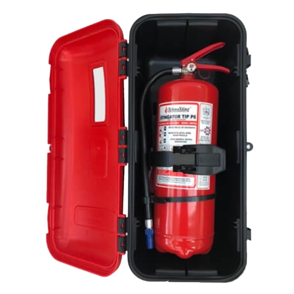 Cutie PVC protectie stingator tip P6 (pentru camion)