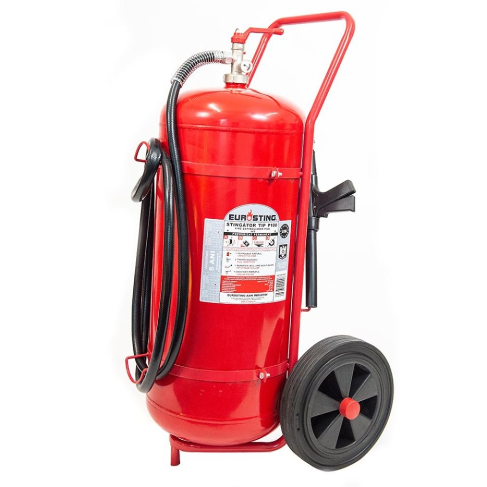 Stingator carosabil cu pulbere presurizat tip P100