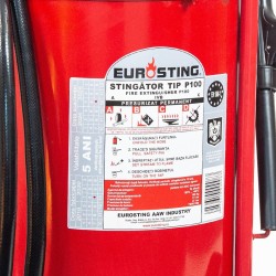 Stingator carosabil cu pulbere presurizat tip P100